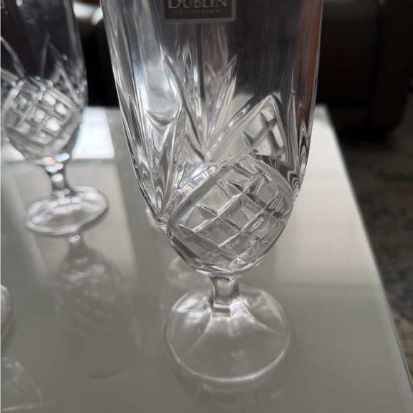 Dublin Crystal Clear Goblet Set - Picture 2 of 2